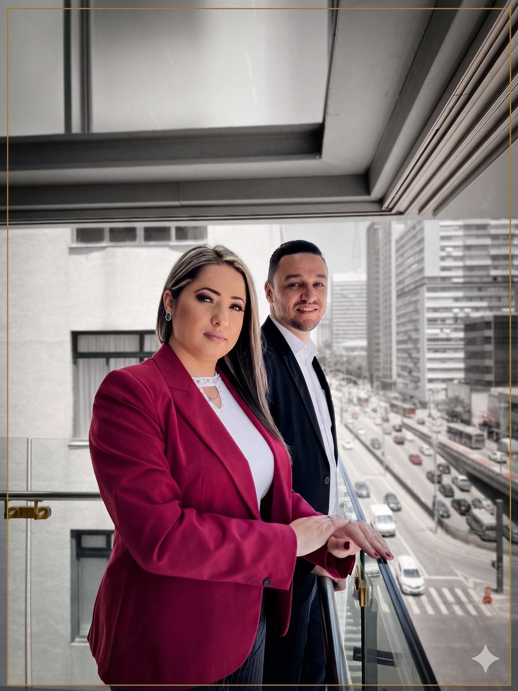 Paula Campidele e Cleber Nazareth - Sócios fundadores da Campidele e Nazareth