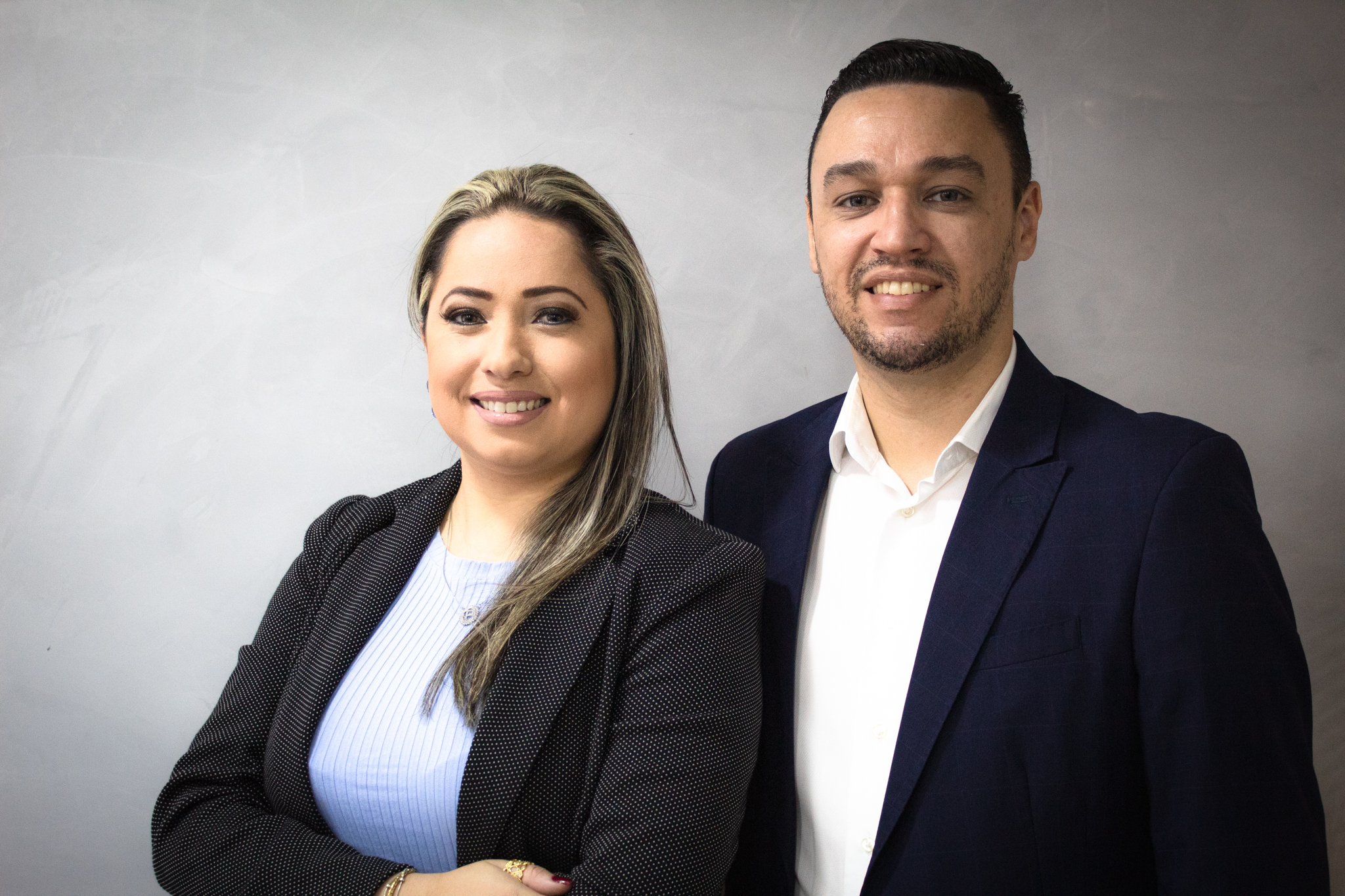 Paula Campidele e Cleber Nazareth - Sócios Fundadores